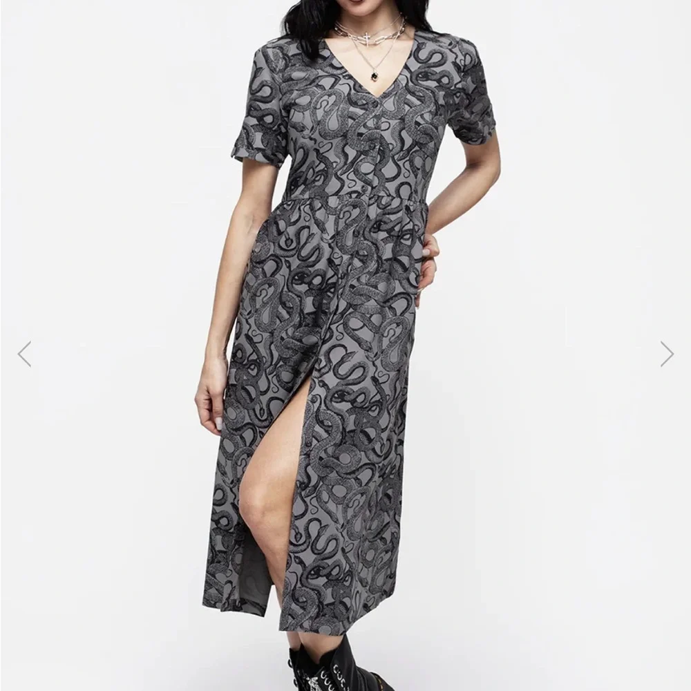 Disturbia snake print midi dress - Picture 1 of 7